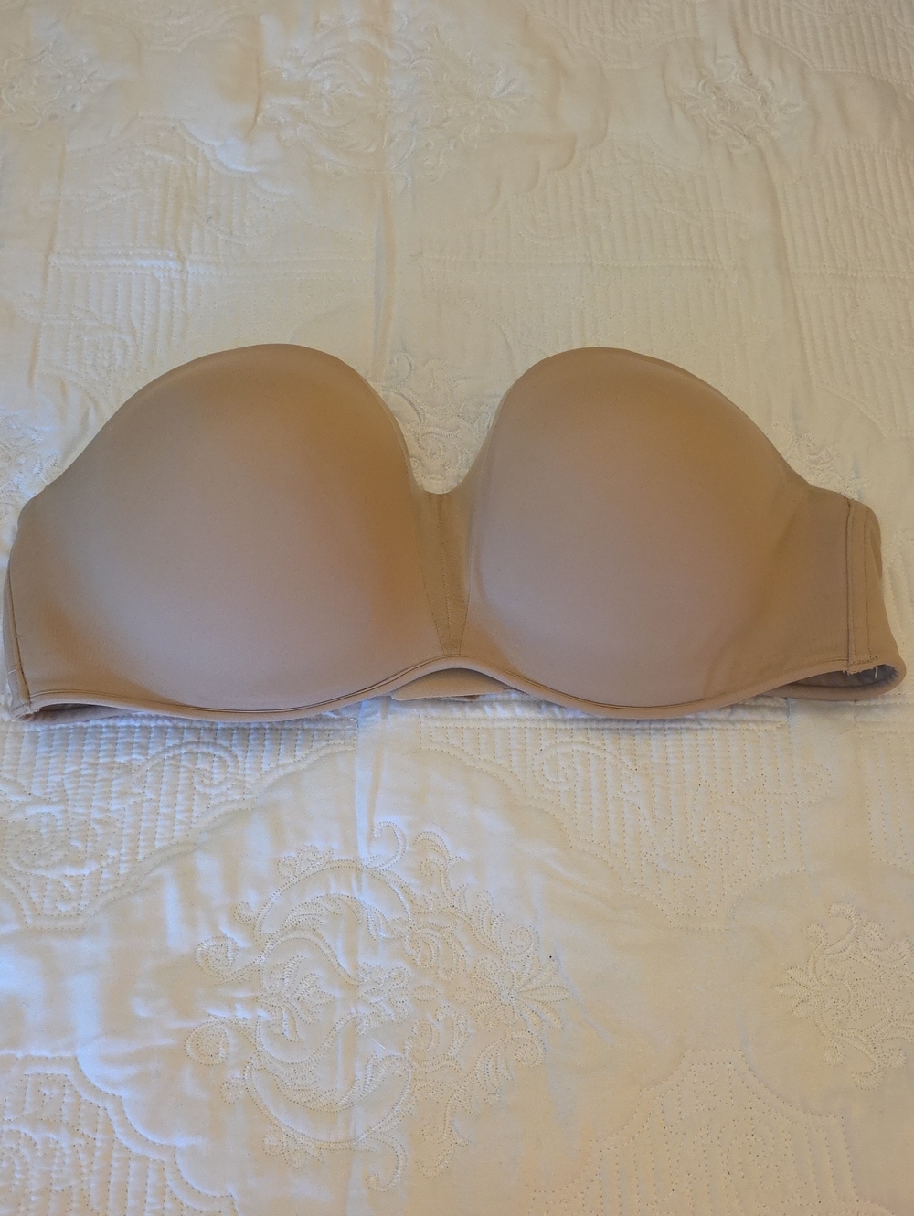Soma Strapless Bandeau Bra in Nude Tan